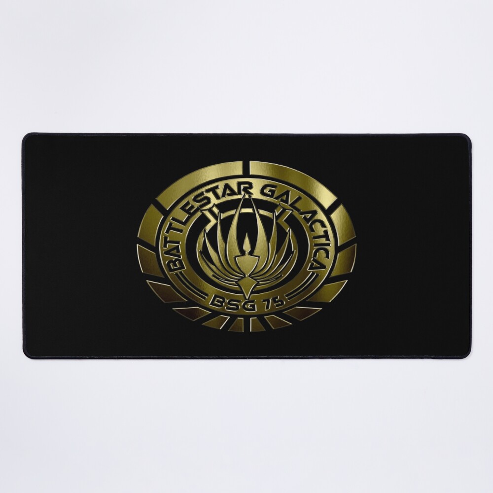 Battlestar Galactica Crest Chest Pocket Mouse Pad