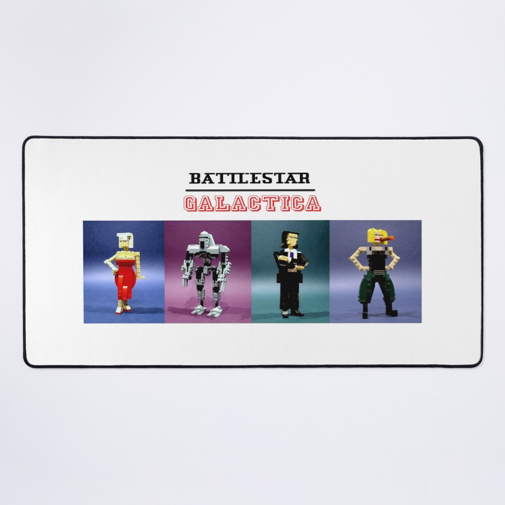 The Evolution Battlestar Galactica Mouse Pad