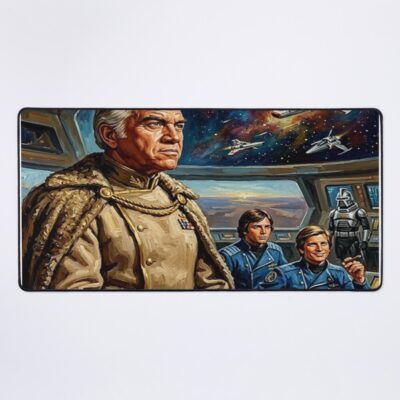 Battlestar Galactica The Bridge Of Destiny Mouse Pad