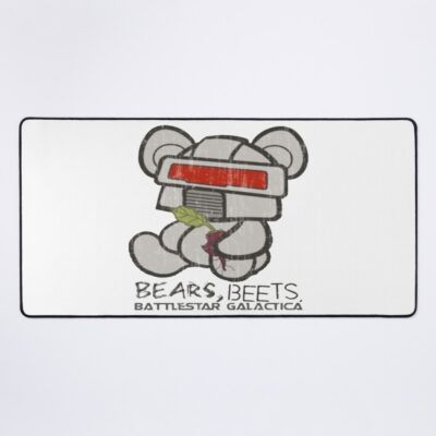 Bears Beets Chibi Cute Mouse Pad