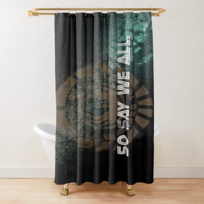 Battlestar Galactica So Say We All Shower Curtain
