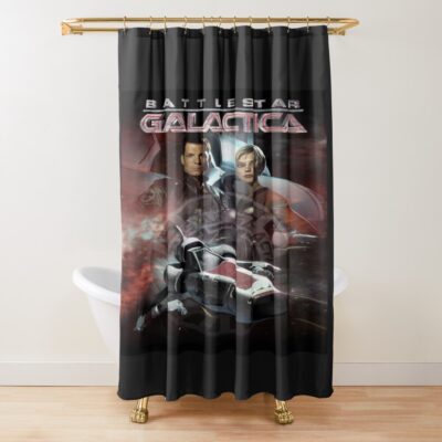 Battlestar Galactica Hot Tv Series Shower Curtain