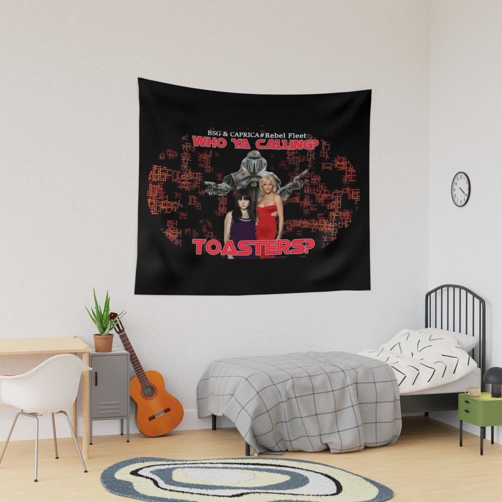 Toasters Battlestar Galactica Tapestry