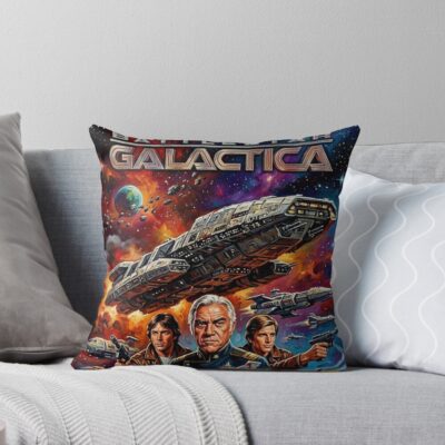 The Last Hope A Battlestar Galactica Tribute Throw Pillow