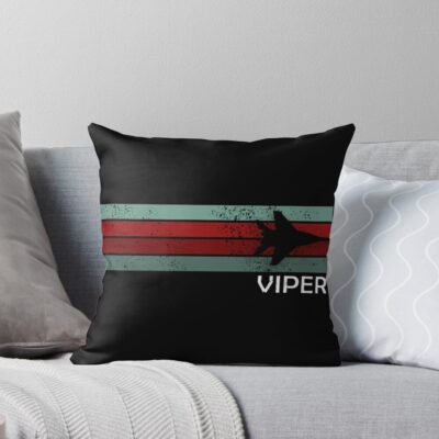 Viper Retro Battlestar Galactica Throw Pillow
