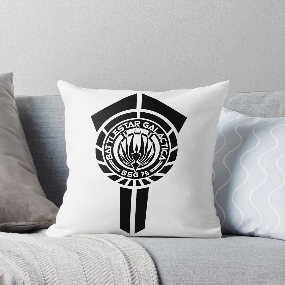 Battlestar Galactica Classic Design Throw Pillow